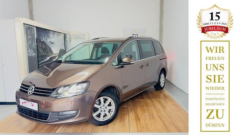 Braun Gebraucht 2011 VW Sharan Highline Van / Kleinbus | 10.200 € (Fairer Preis) - Bild 1/4