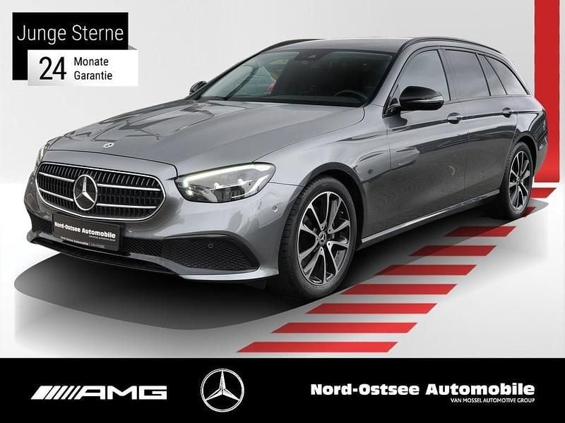 Metalliclack selenitgrau Gebraucht 2022 Mercedes E220 Avantgarde Kombi | 30.490 € (Guter Preis) - Bild 1/4