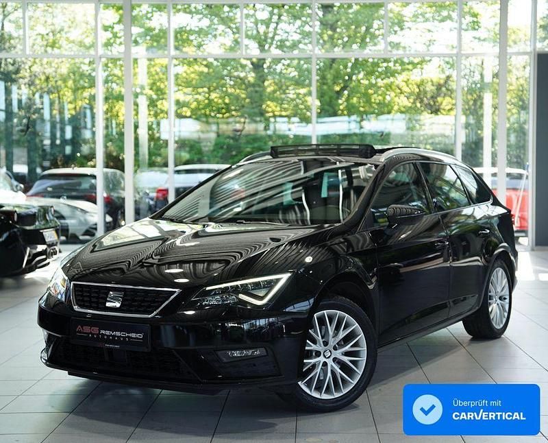 Second-hand Seat Leon Style 111 CP (81 kW) 2018 Negru Break