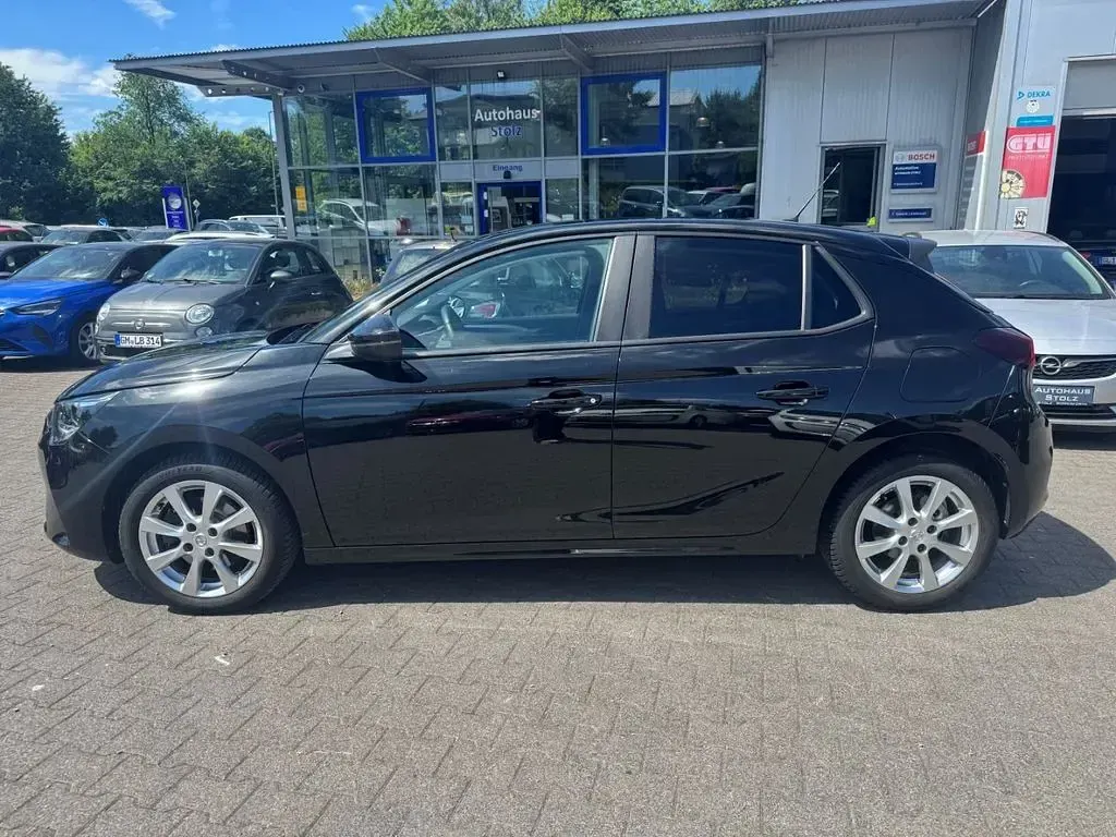 Gebraucht Opel Corsa Edition 101 PS (74 kW) 2022 Schwarz Kleinwagen