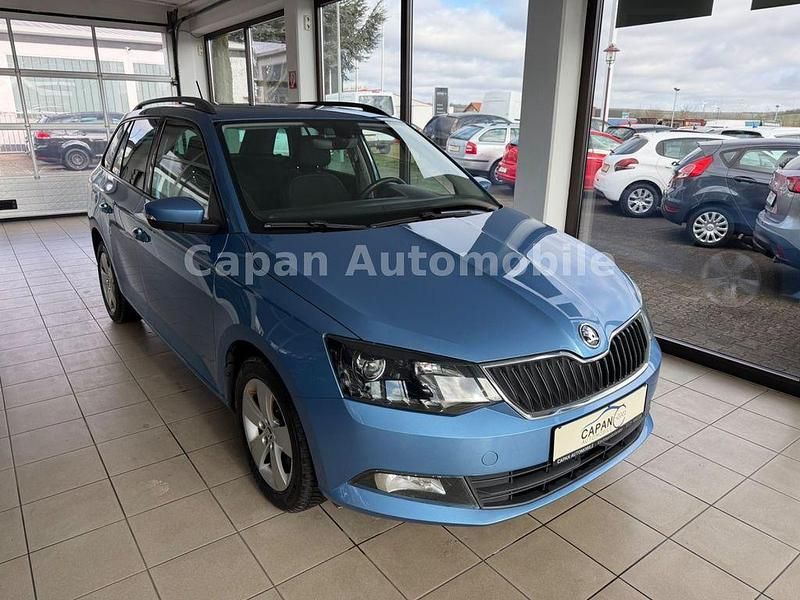 Gebraucht Skoda Fabia Style 110 PS (80 kW) 2017 Blau Kombi