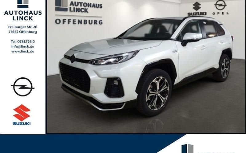 Platinum white pearl metallic Neu 2024 Suzuki Across Comfort+ SUV | 46.988 € - Bild 1/4