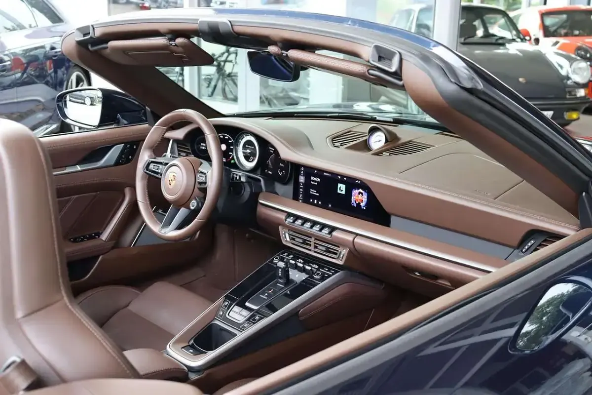 Gebraucht Porsche 911 Turbo S Cabriolet 650 PS (478 kW) 2020 Nachtblaumetallic Cabrio
