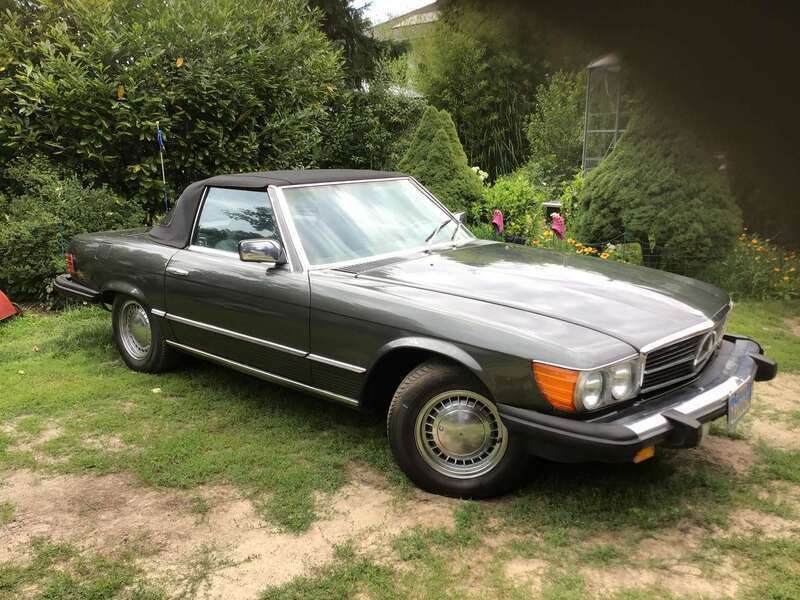 Grau Gebraucht 1984 Mercedes SL380 Cabrio | 15.500 € - Bild 1/4
