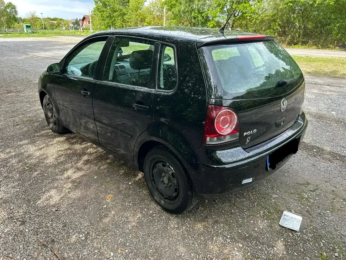 Usata VW Polo 68 CV (50 kW) 2007 Nero Utilitaria