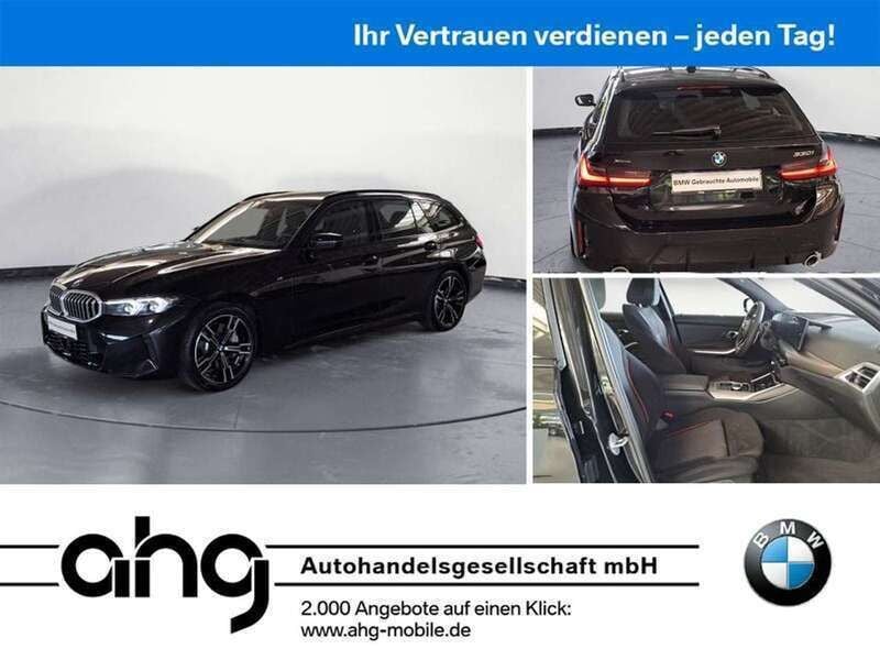 Saphirschwarz metallic Gebraucht 2024 BMW 330 M Sport Kombi | 40.890 € (Superpreis) - Bild 1/4