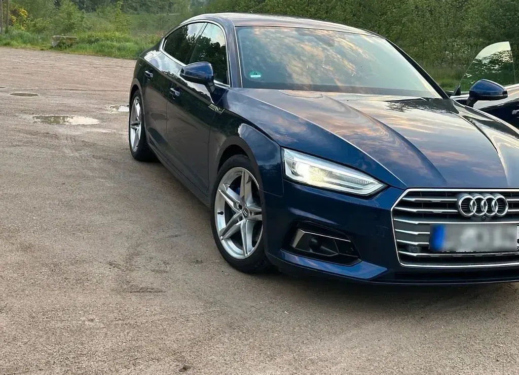 Gebraucht Audi A5 Sportback S-Line 190 PS (139 kW) 2019 Blau Kleinwagen