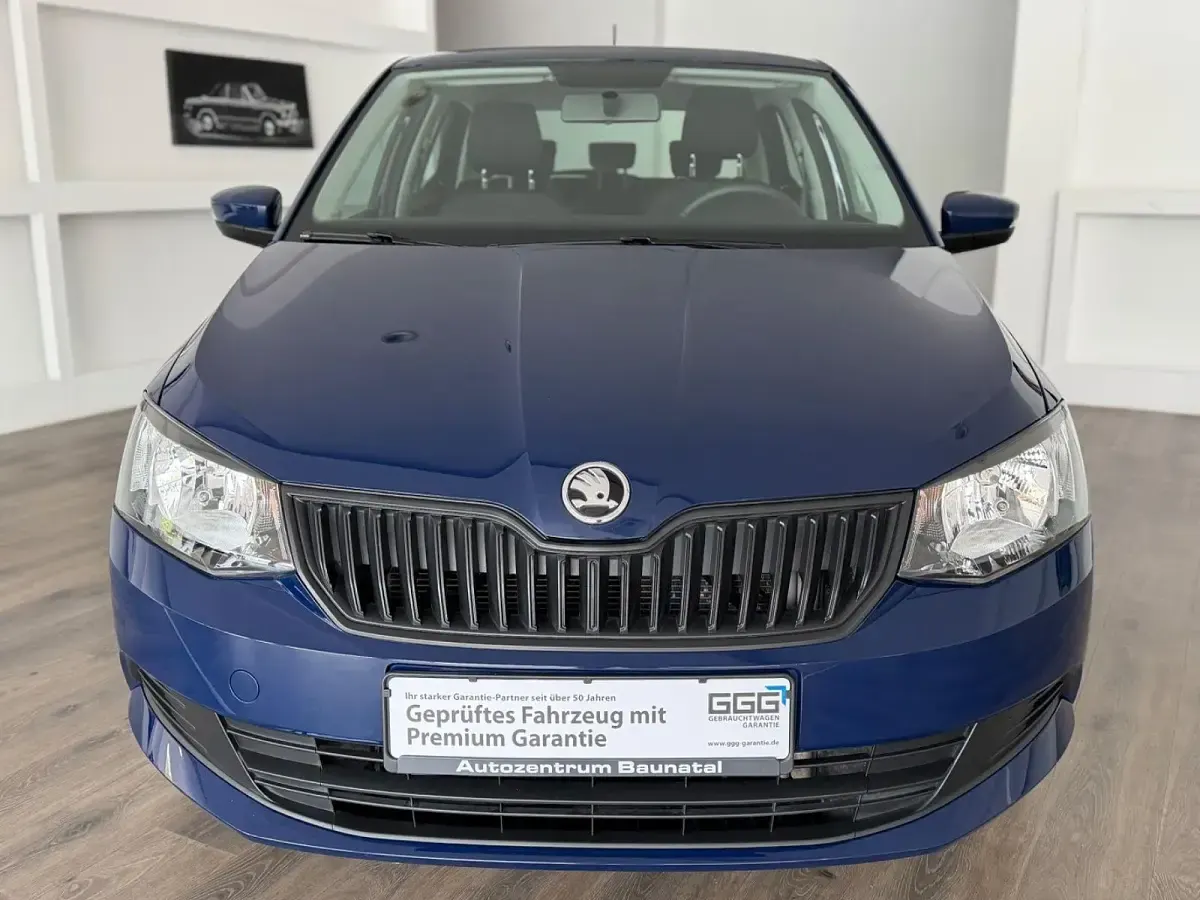 Gebraucht Skoda Fabia Cool Plus 75 PS (55 kW) 2018 Blau Kleinwagen