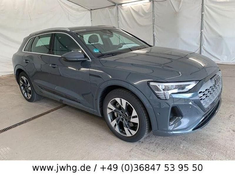 Gebraucht Audi Q8 e-tron S-Line 250 kW (340 PS) 2023 Grau SUV