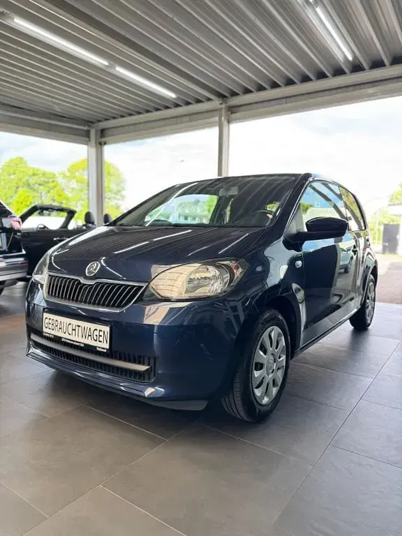 Second-hand Skoda Citigo Ambition 60 CP (44 kW) 2014 Albastru Hatchback