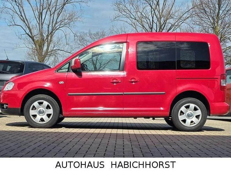 Gebraucht VW Caddy Life 102 PS (75 kW) 2009 Rot Van / Kleinbus