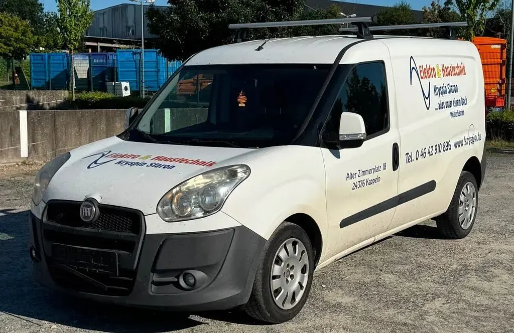 Gebraucht Fiat Doblò 101 PS (74 kW) 2012 Weiß Van / Kleinbus