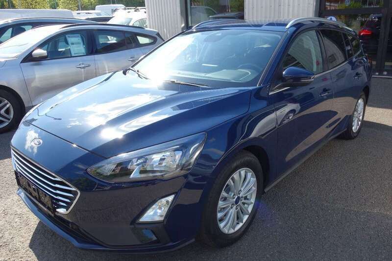 Blau Gebraucht 2021 Ford Focus Titanium Kombi | 13.860 € (Fairer Preis) - Bild 1/4