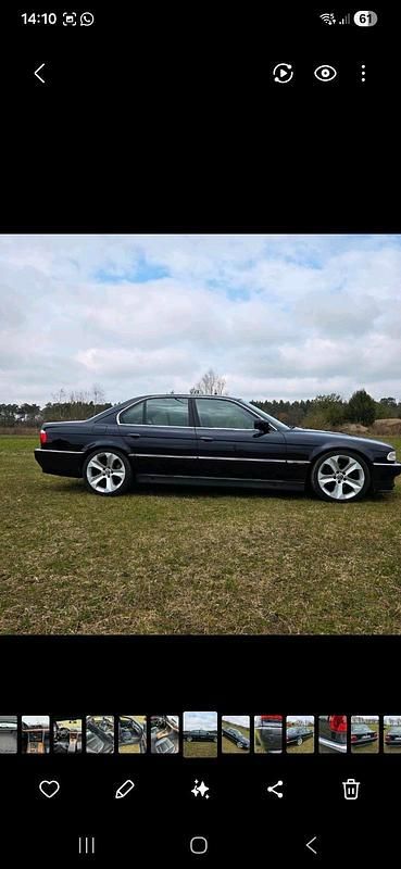 Gebraucht BMW 728 190 PS (139 kW) 1997 Blau Limousine