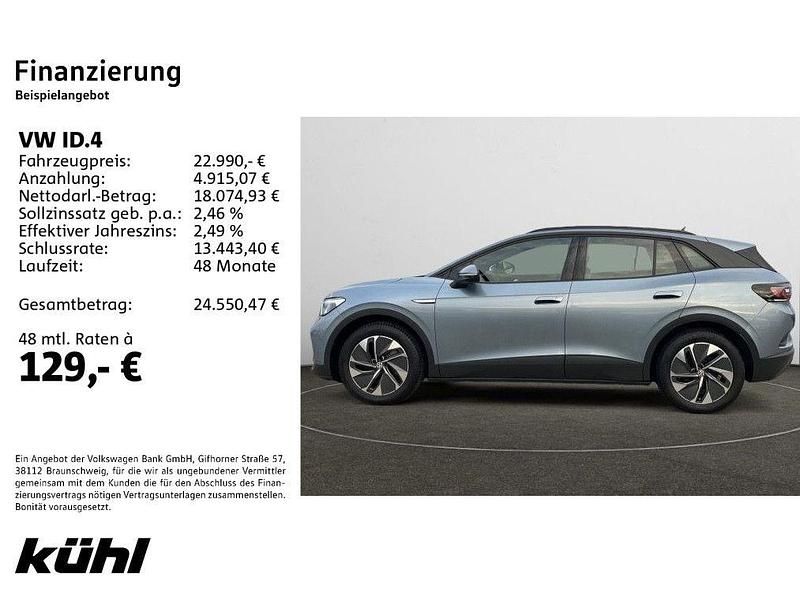 Gebraucht VW ID.4 Pure 125 kW (170 PS) 2022 Blau SUV