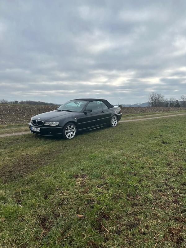 Schwarz Gebraucht 2005 BMW 318 Cabriolet Cabrio | 3.750 € (Superpreis) - Bild 1/4