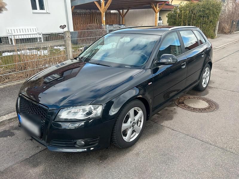 Gebraucht Audi A3 Sportback 125 PS (91 kW) 2008 Schwarz Kleinwagen