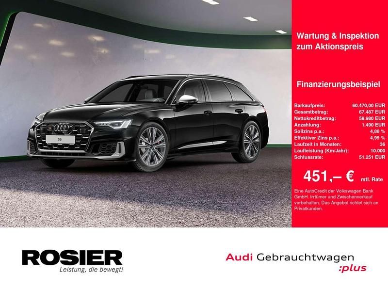 Gebraucht Audi S6 Basis 344 PS (253 kW) 2025 Schwarz / mythosschwarz Kombi
