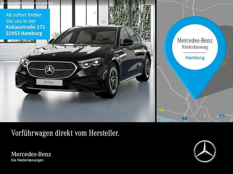 Schwarz Gebraucht 2024 Mercedes E300 AMG Limousine | 51.990 € (Superpreis) - Bild 1/4
