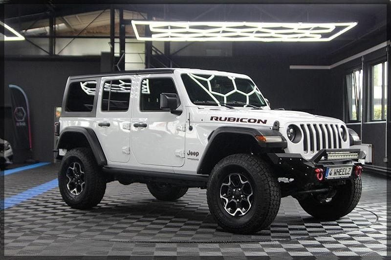 Weiß Gebraucht 2021 Jeep Wrangler Rubicon SUV | 44.499 € (Superpreis) - Bild 1/4