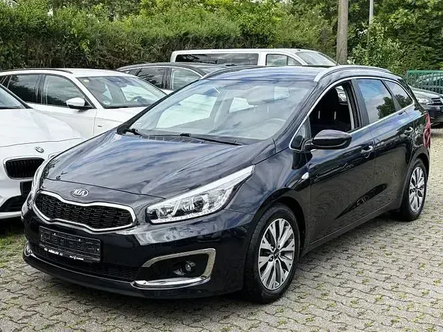 Gebraucht Kia Ceed Sportswagon DREAM-TEAM Edition 135 PS (99 kW) 2016 Schwarz Kombi