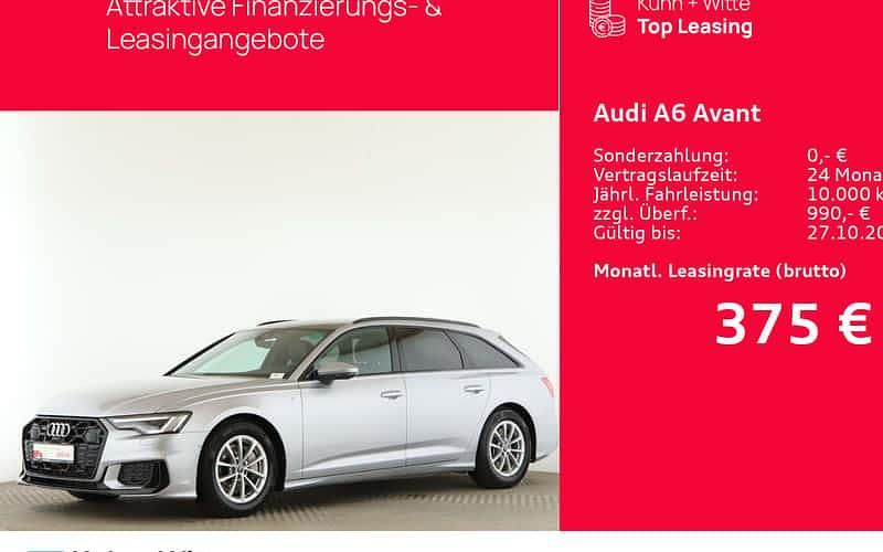 Silber Gebraucht 2025 Audi A6 S-Line Kombi | 54.225 € (Fairer Preis) - Bild 1/4