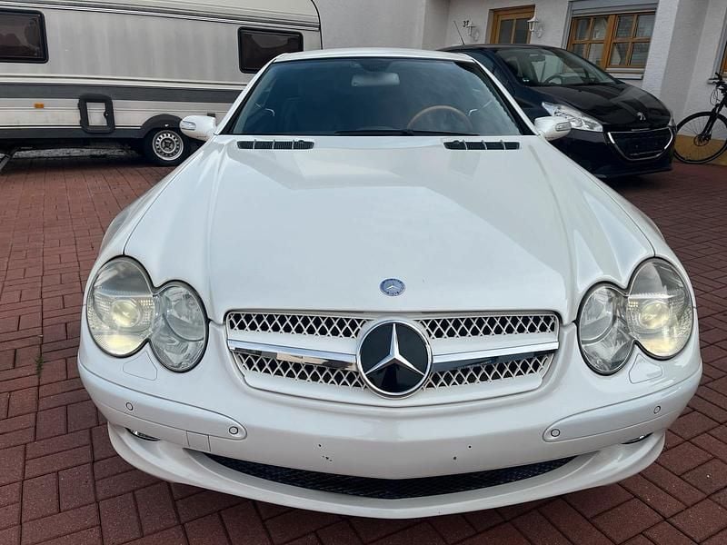 Gebraucht Mercedes SL500 306 PS (225 kW) 2006 Weiß Cabrio