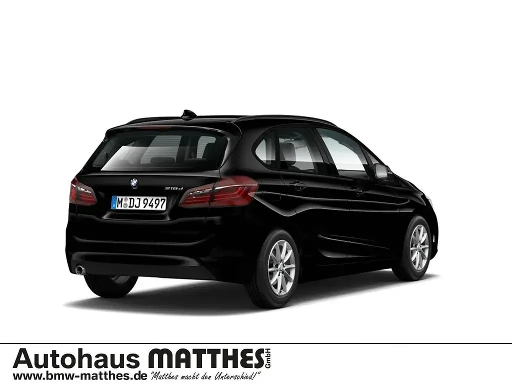 Gebraucht BMW 218 Active Tourer Advantage 150 PS (110 kW) 2014 Schwarz Van / Kleinbus