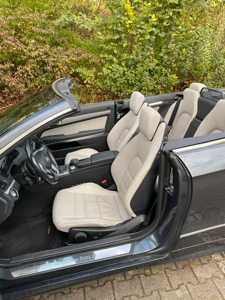 Brugt Mercedes E200 Avantgarde 184 HK (135 kW) 2011 Grå Cabriolet
