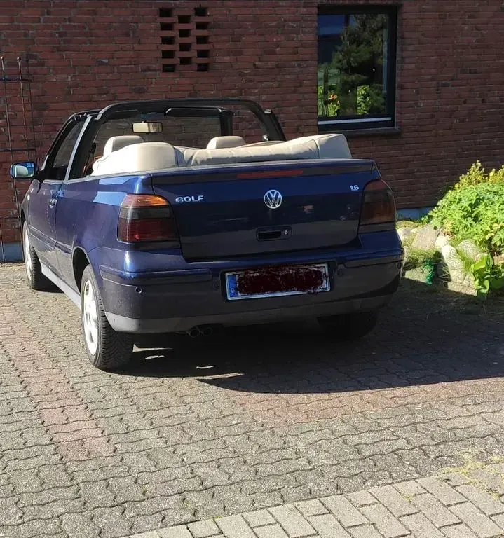 Gebraucht VW Golf Highline 101 PS (74 kW) 2000 Blau Cabrio