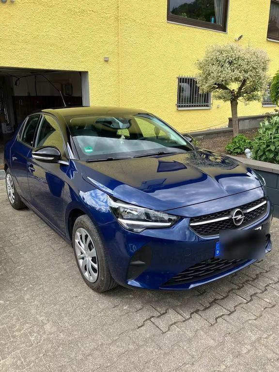 Blau Gebraucht 2021 Opel Corsa-e Edition Kleinwagen | 11.500 € (Superpreis) - Bild 1/4