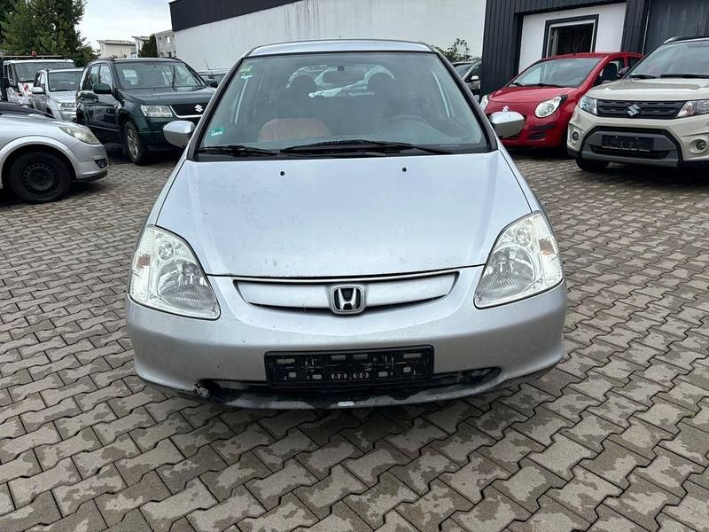 Silber Gebraucht 2003 Honda Civic LS Limousine | 599 € (Superpreis) - Bild 1/4