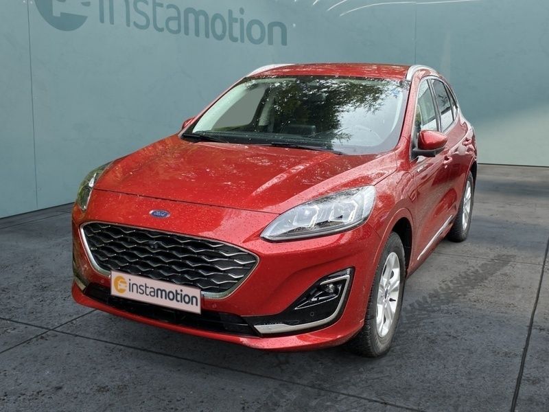 Rot Gebraucht 2021 Ford Kuga Vignale SUV | 20.645 € (Guter Preis) - Bild 1/4