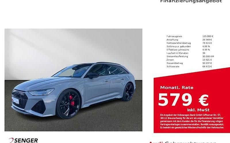 Gebraucht Audi RS6 Ambiente 600 PS (441 kW) 2022 Grau Kombi