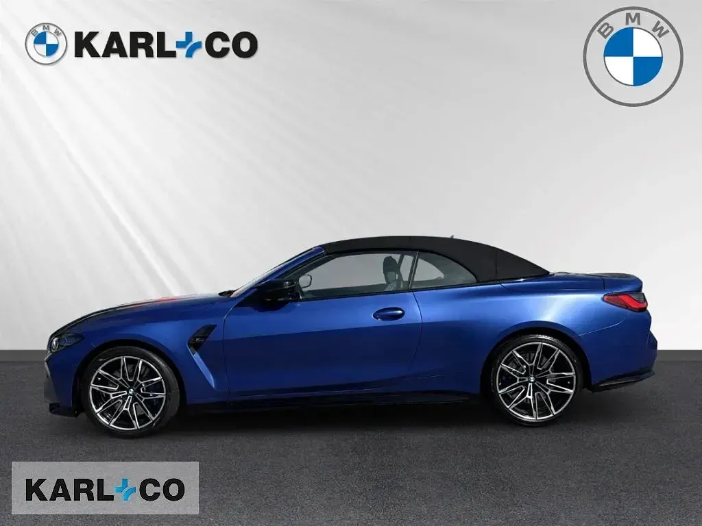 Gebraucht BMW M4 Cabriolet Shadowline 510 PS (375 kW) 2022 Frozen portimao blau Cabrio