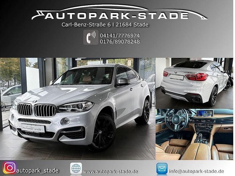 Perlsilber Gebraucht 2017 BMW X6 M50 Performance SUV | 33.790 € (Guter Preis) - Bild 1/4