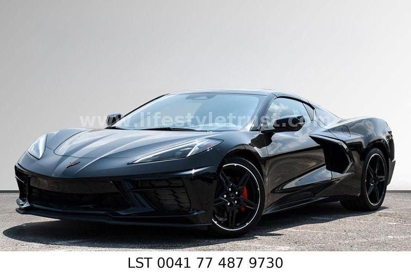Schwarz Gebraucht 2023 Corvette C8 Coupé | 74.049 € (Superpreis) - Bild 1/4