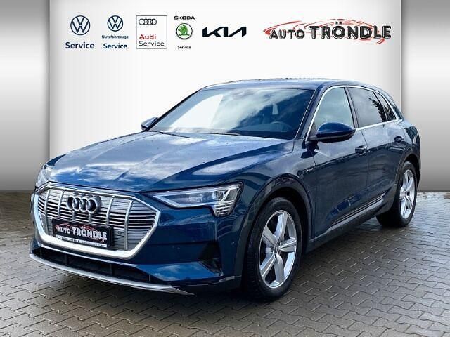 Gebraucht Audi e-tron Advanced 300 kW (408 PS) 2019 Galaxisblau metallic SUV