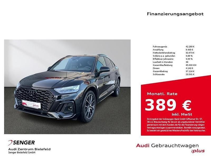 Gebraucht Audi Q5 Sportback Ambiente 299 PS (219 kW) 2022 Mythosschwarz metallic SUV