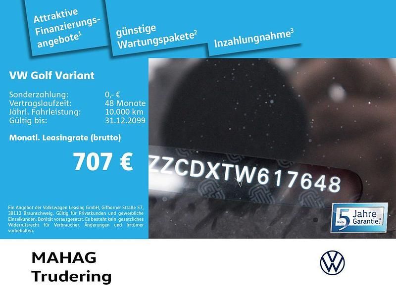 Blau Gebraucht 2026 VW Golf VIII R-line Kombi | 52.990 € - Bild 1/2