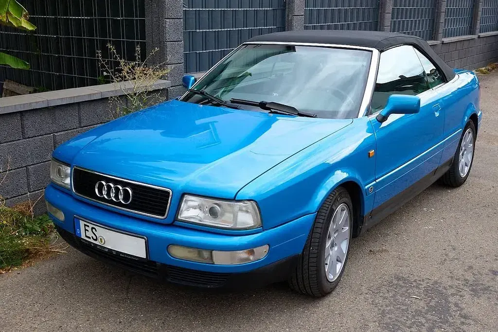 Gebraucht Audi Cabriolet Performance 116 PS (85 kW) 1997 Blau Cabrio