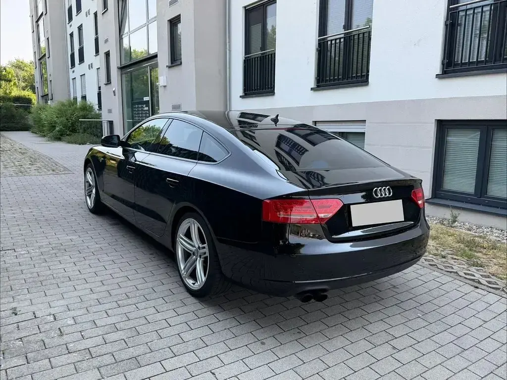 Gebraucht Audi A5 Sportback S-line plus 160 PS (117 kW) 2011 Schwarz Kleinwagen