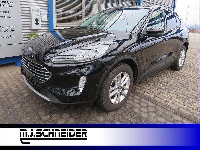 Obsidianschwarz metallic Gebraucht 2020 Ford Kuga Titanium X SUV | 16.990 € (Guter Preis) - Bild 1/4