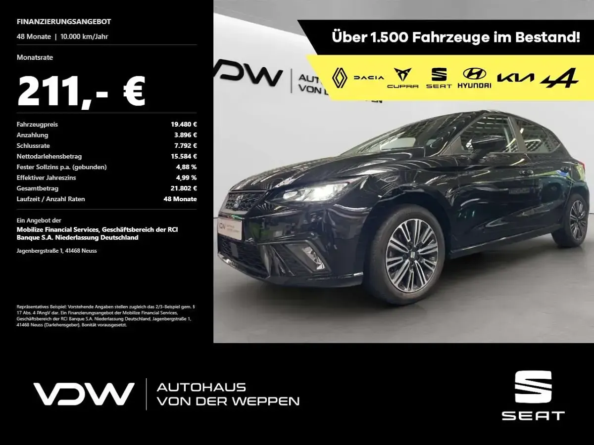 Gebraucht Seat Ibiza Style 116 PS (85 kW) 2024 Kleinwagen