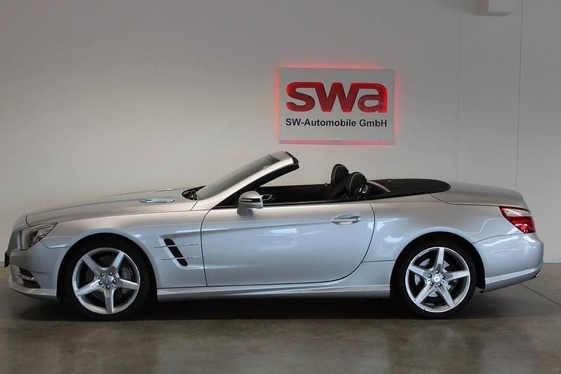 Gebraucht Mercedes SL350 AMG 306 PS (225 kW) 2013 Silber Cabrio