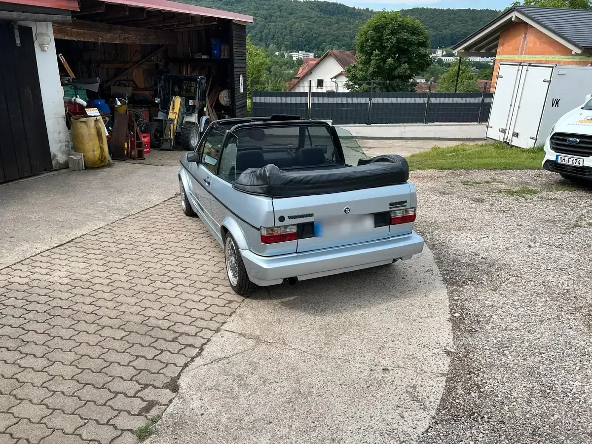 Gebraucht VW Golf Cabriolet 98 PS (72 kW) 1990 Silber Cabrio
