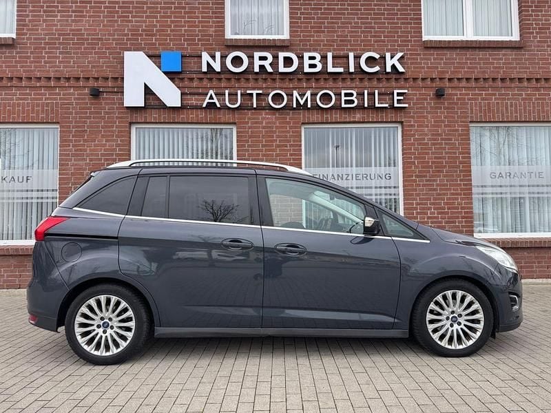 Gebraucht Ford Grand C-Max Titanium 163 PS (119 kW) 2014 Grau Van / Kleinbus