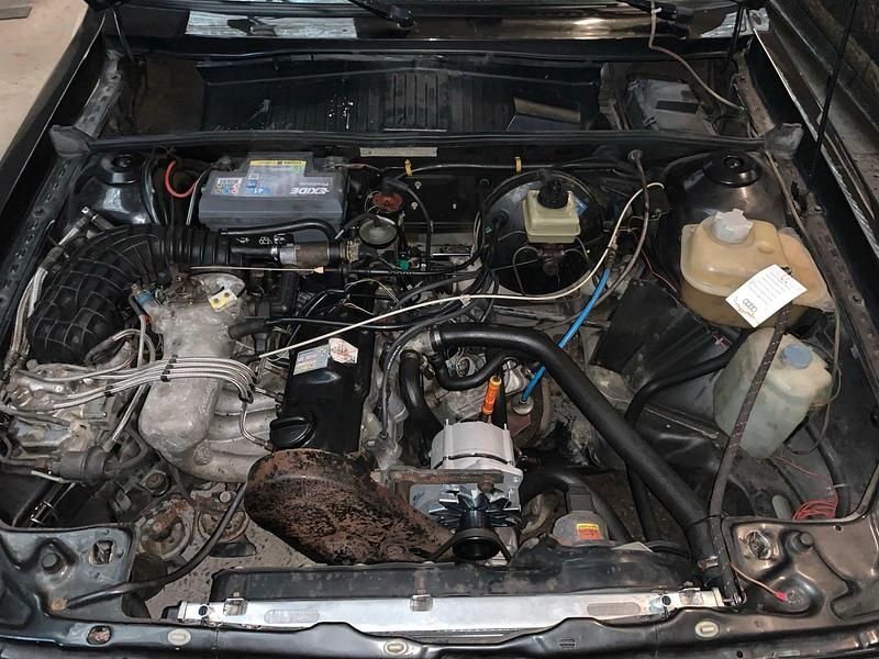 Occasion Audi 80 110 ch (80 kW) 1986 Noir Berline