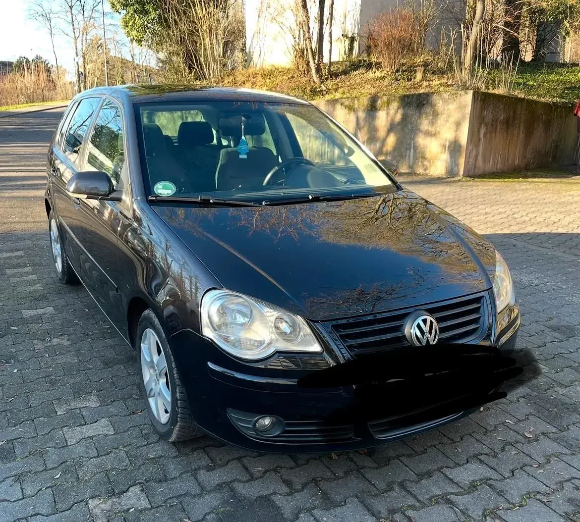 Gebraucht VW Polo 75 PS (55 kW) 2007 Schwarz Kleinwagen