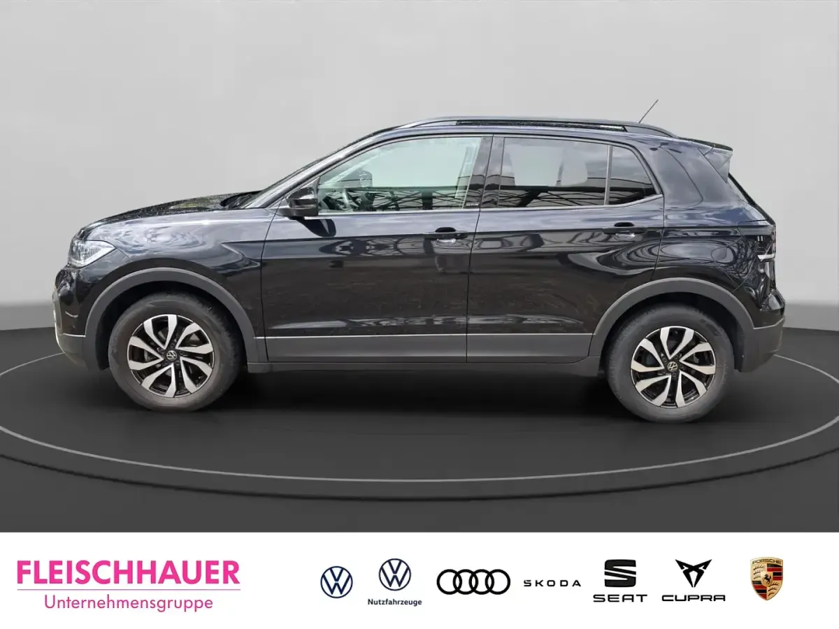 Gebraucht VW T-Cross Active 110 PS (80 kW) 2021 Schwarz SUV